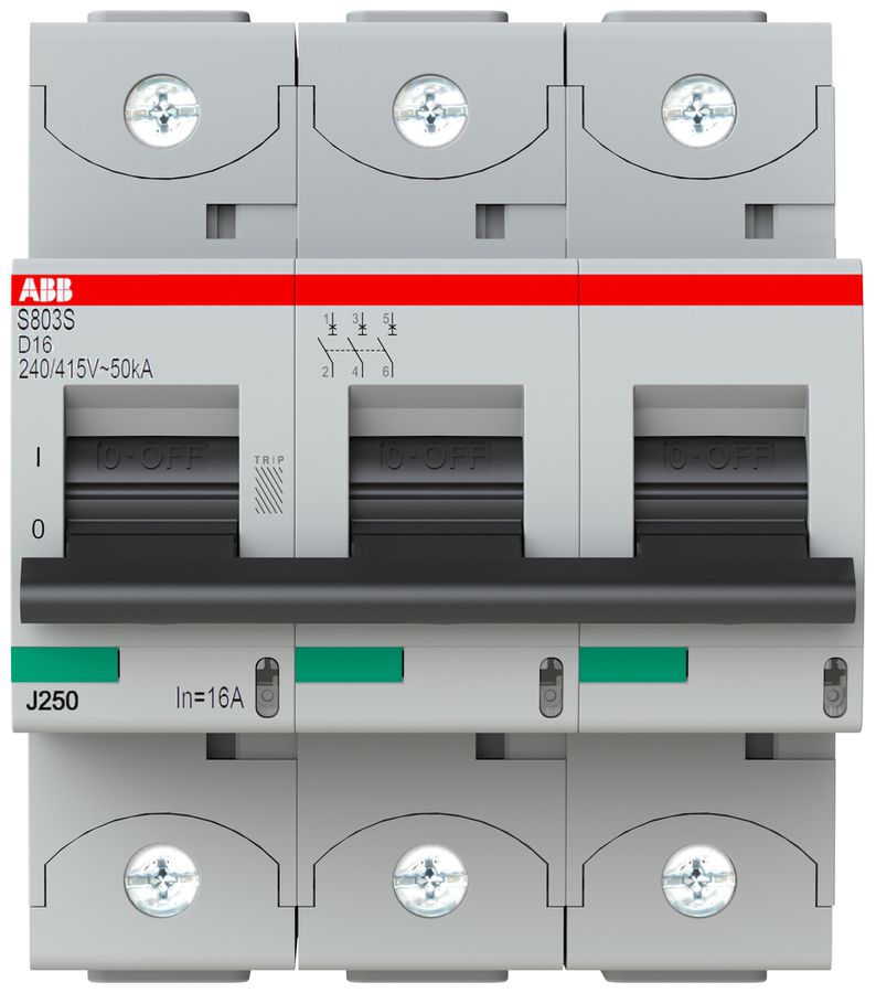 Leitungsschutzschalter ABB S803S-D 16A 50kA