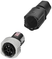 Connettore ad innesto PX IPD PL spina 5P 17.5A 600V 0.5…2.5mm² nero IP66 codif.F