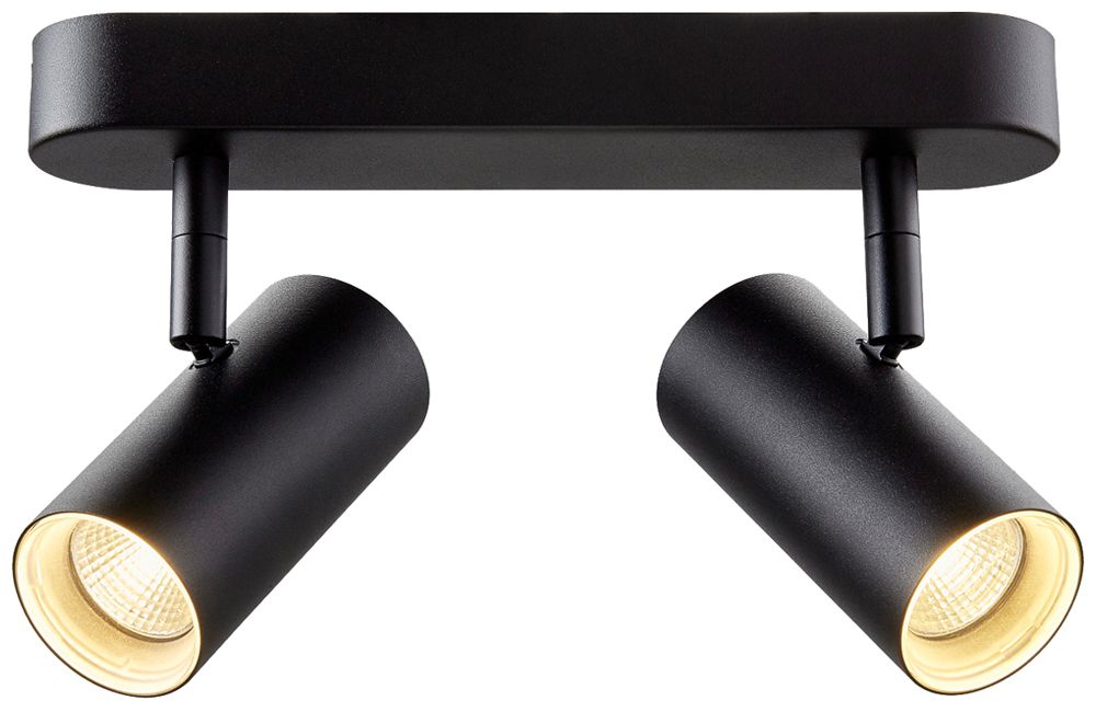 LED-Spot SLV NOBLO 15W 940lm 920…930 DIM 240×105×127mm schwarz 2×Spot