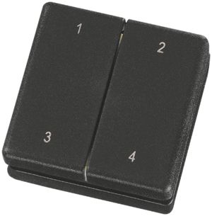 RF-Minihandsender Eltako anthrazit 1…4, FMH4