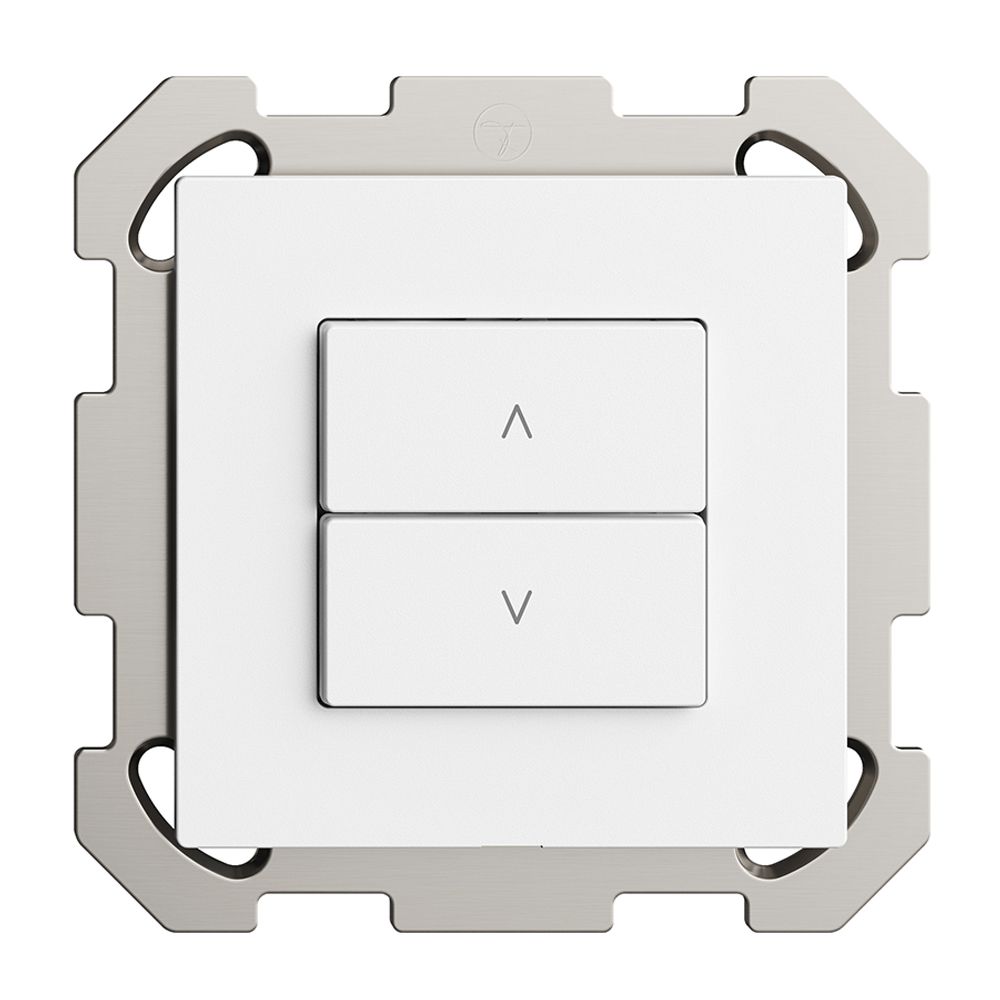 Interrupteur stores ENC 1K/2T WLAN Edue Wiser blanc