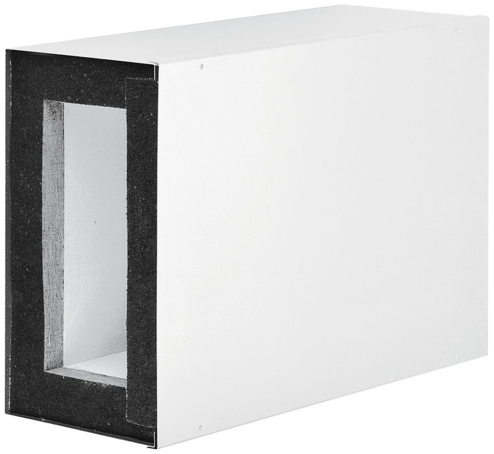 Canal de protection incendie tehalit FWK 90 100×260mm, blanc traffic