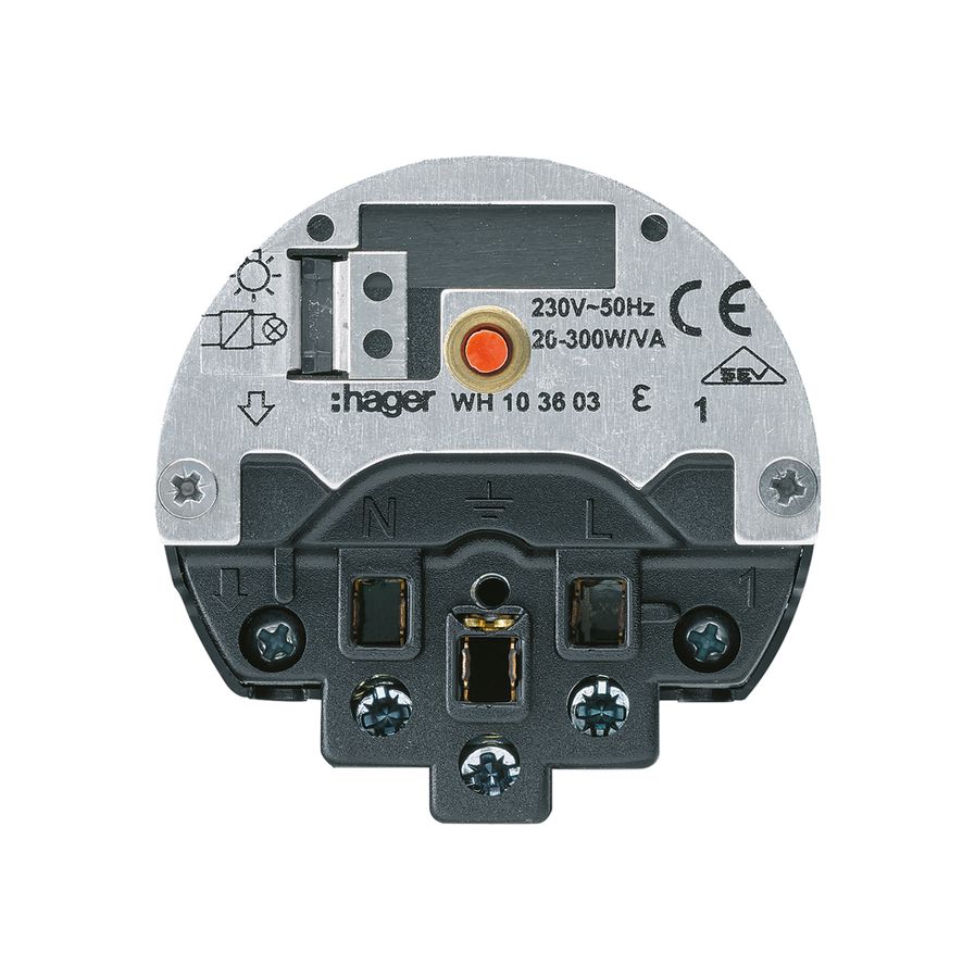 Einsatz Kombination I Dimmer+ T13 E Hager Phasenabsc.20…400W/VA