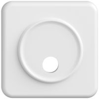 UP-Montageset STANDARDdue SNAPFIX® für Sonnerie-Drucktaster ws