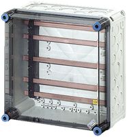 Gehäuse Hensel Mi, 300×300mm, Sammelschiene 250A, 5-polig