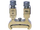 Schutzleiter-Reihenklemme Woertz 16…70mm² Schraubanschluss 2×1 Hutschiene TH35
