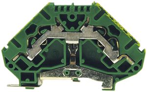 Borne de passage joignable WZ 0.5…4mm² 32A 800V raccord fiche 2×2 DIN 35mm vt-jn