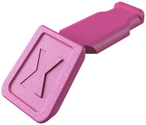 Clips KNIPEX ColorCode 10 pièces magenta pour KNIPEXtend et Comfort 21mm