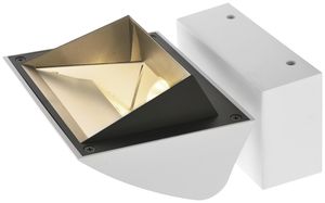 LED-Wandleuchte SLV MERADO FLOOD WL 40W 3200lm 4000K 40° weiss