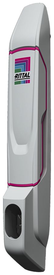 Maniglia Rittal VX 8618.270 per VX/VX IT per ASSA ABLOY grigio