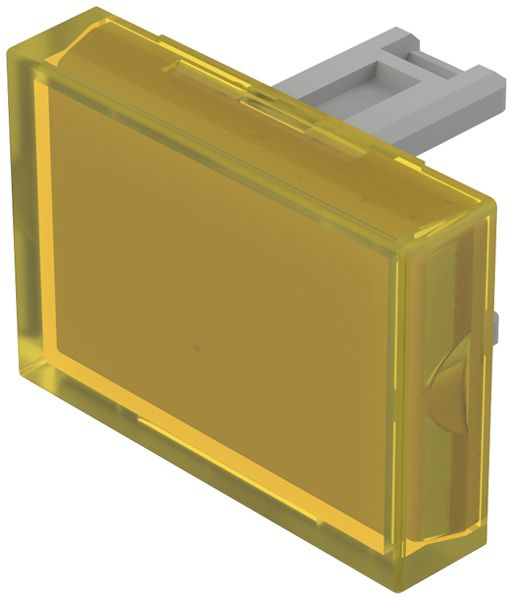 Druckhaube EAO31 15×21mm transparent, gelb