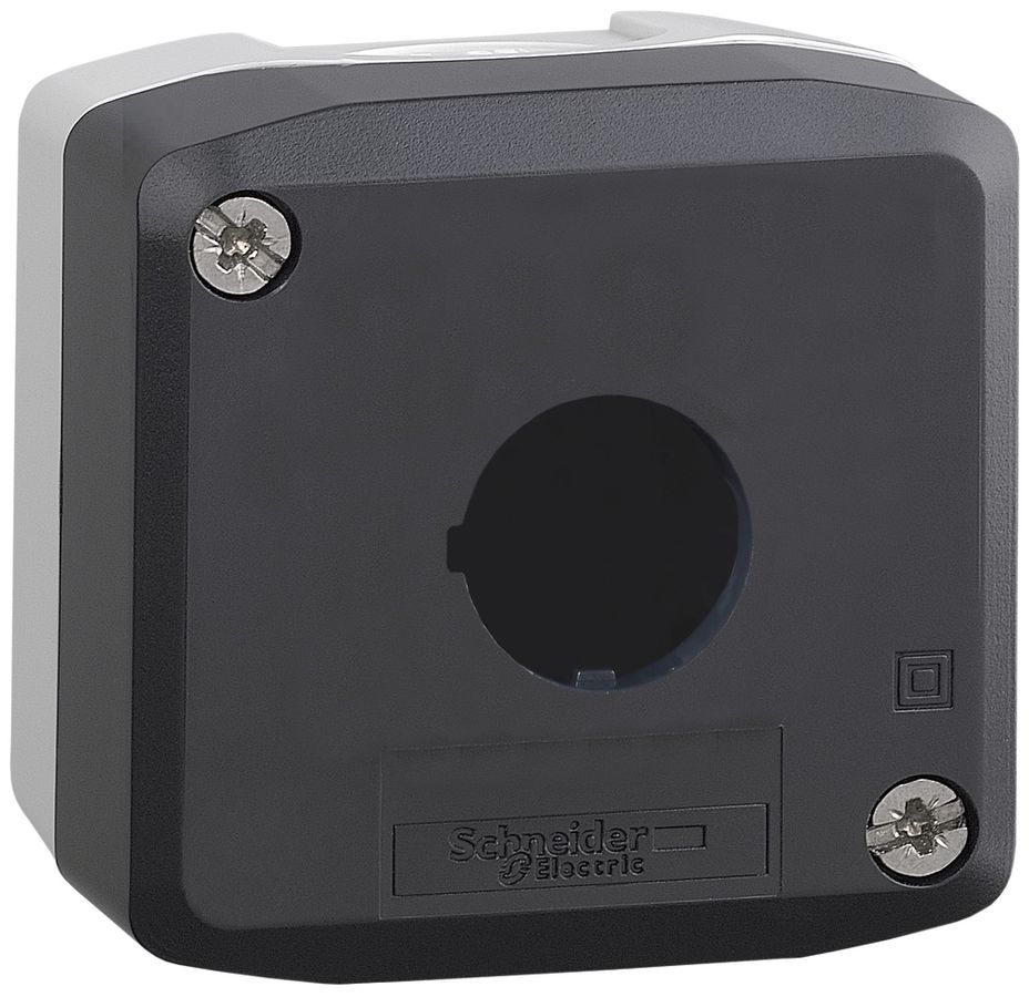 AP-Steuerkasten Schneider Electric 1 Element hellgrau