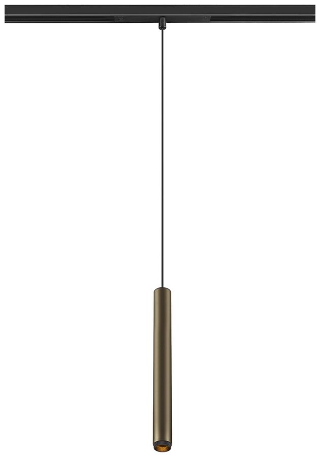 LED-Pendelleuchte SLV GRIP S 48V AD 9.8W 610lm 930 DALI Ø30mm Bronze