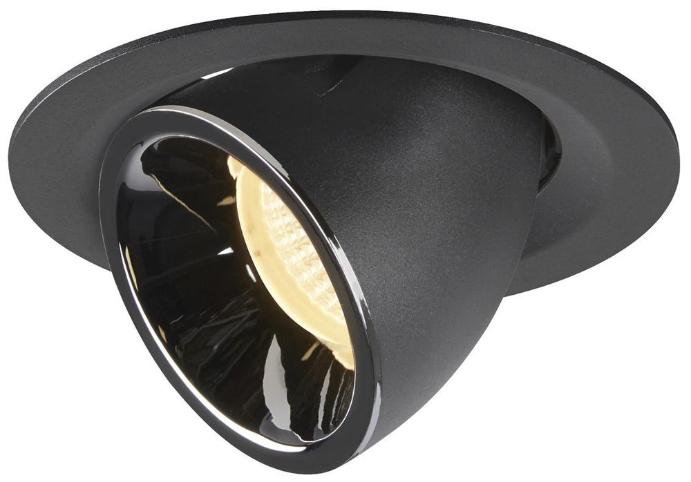 EB-LED-Downlight SLV NUMINOS GIMBLE M, 17.5W 500mA 1550lm 3000K 20° sz/chr