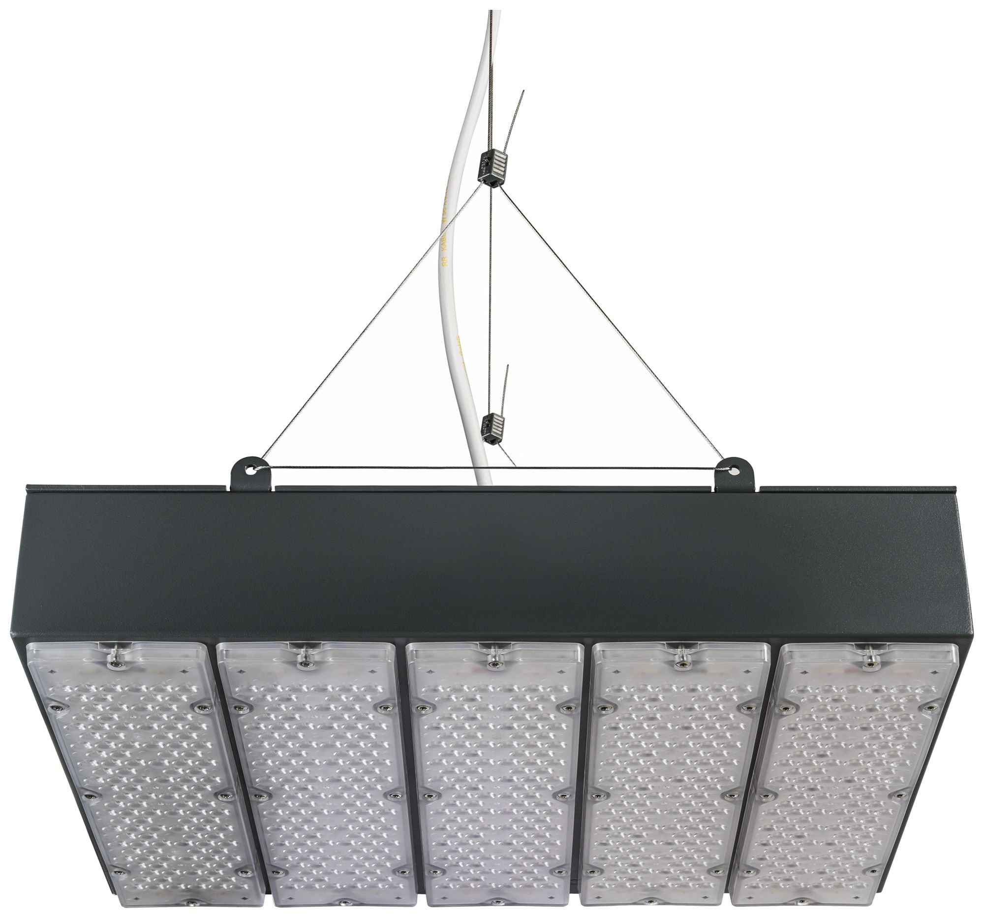 LED-Hallenstrahler Sylvania KubiXx AISLE 140W 24900lm 840 IP65 DALI 330×460