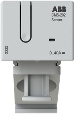 Capteur de courant ABB CMS-202DR Solid-Core 1×40A, pour rail DIN 35 mm, 25mm