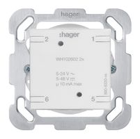 Einsatz zu Universaltaster 2× Hager mit LED Bauart F