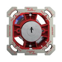 Interruttore rotativo INC Feller SNAPFIX® commut.2/3L serrature&2 chiavi