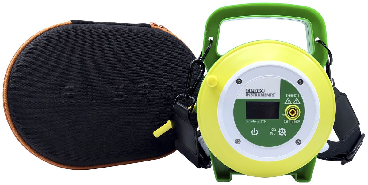 Erdungstester-Set ELBRO ET24-SETBOX2 1×ET24-10 und 1×CA15 20m