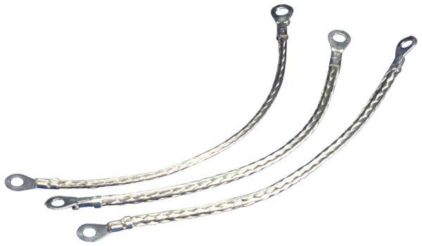 Erdungslitze konfektioniert ERIFLEX BJ10-300S 10mm² 300mm 75A rund Cu verzinnt