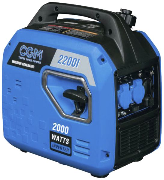 Stromgenerator CGM 2200I 2000W 4L 2×T23 2×USB 10.8A 230V IP23