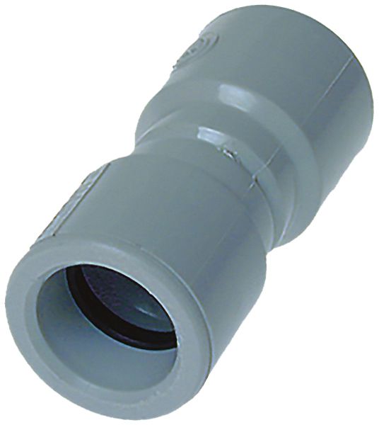 Steckmuffe halogenfrei M50 hellgrau