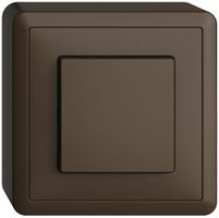 AP-Druckschalter EDIZIOdue 3/1L coffee