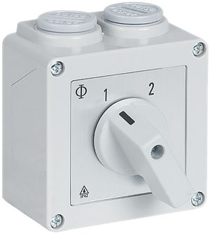 AP-Drehschalter K&N grau 20A 400V 3/3L