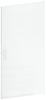 Porte droite avec fentes Hager univers 550×1100×12mm IP30 blanc