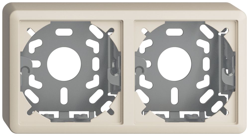 AP-Kopfzeile EDIZIOdue 1×2 FX39 crema