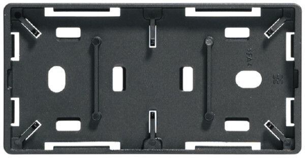Supporto Weidmüller MultiCard CC p.Marcatore per apparecchi, 30×60mm PA66 nero