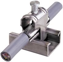 Schirmanschlussklemme 17…21mm rostfrei für Schiene CW4382/4383