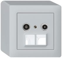 AP-Multimediadose kallysto R/TV 10.5dB 2GHz hellgrau