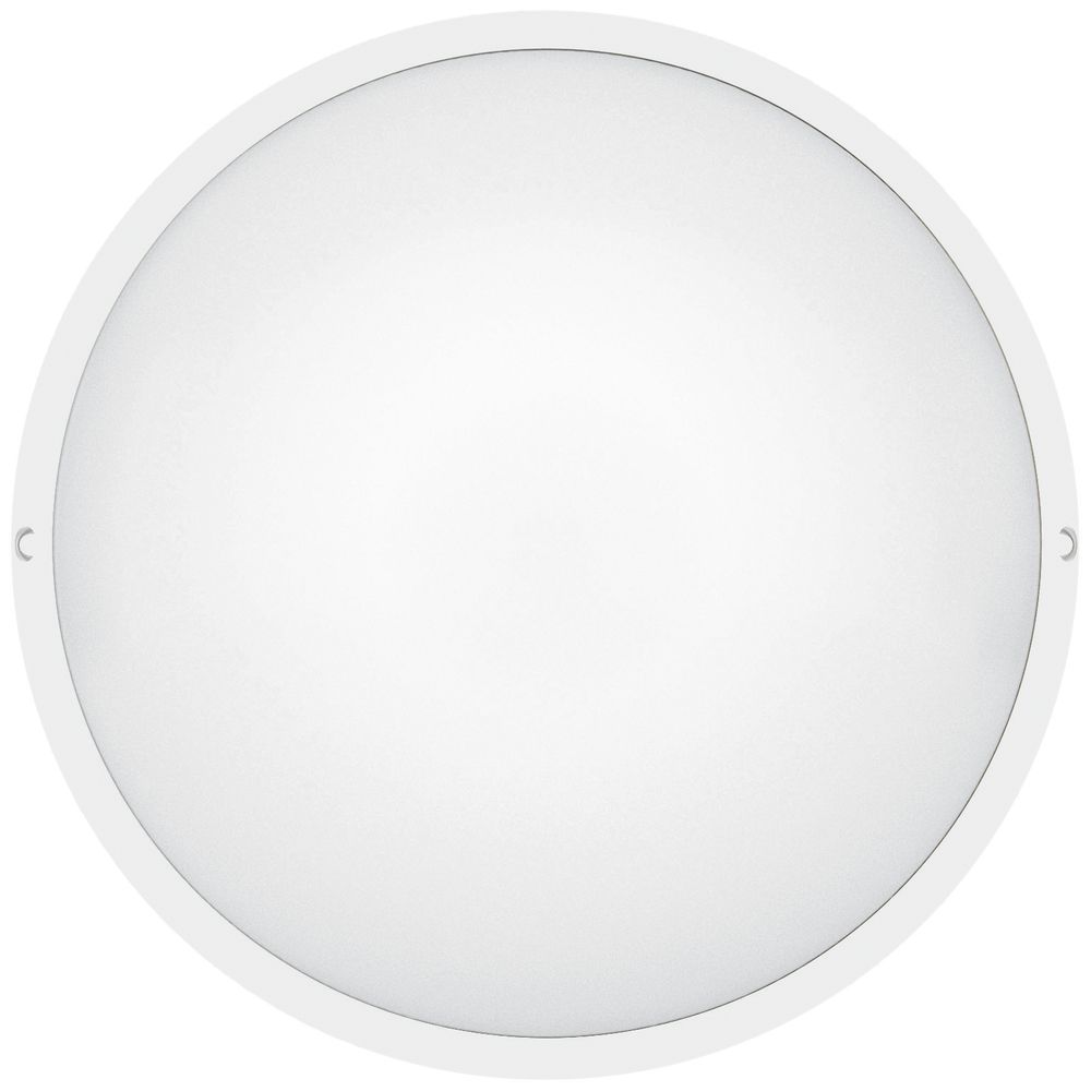 Plafonnier/applique LED ASTREO 1400lm 17W HF Ø328mm blanc