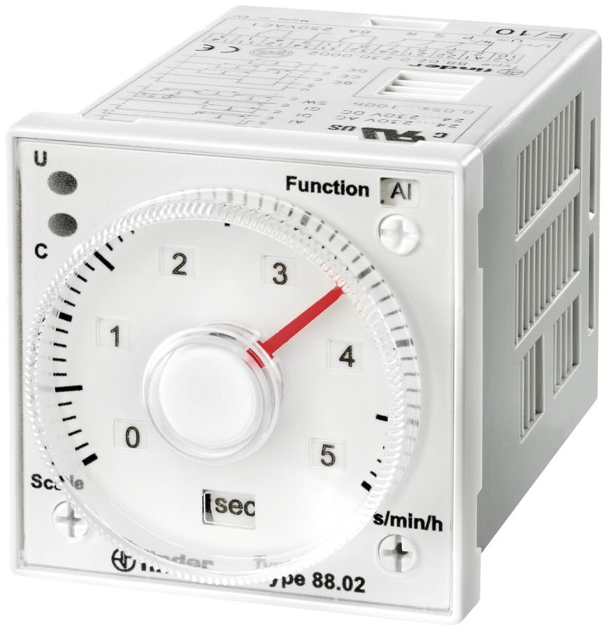 EB-Zeitrelais Finder 11L 24…230VUC, 7 Funktionen