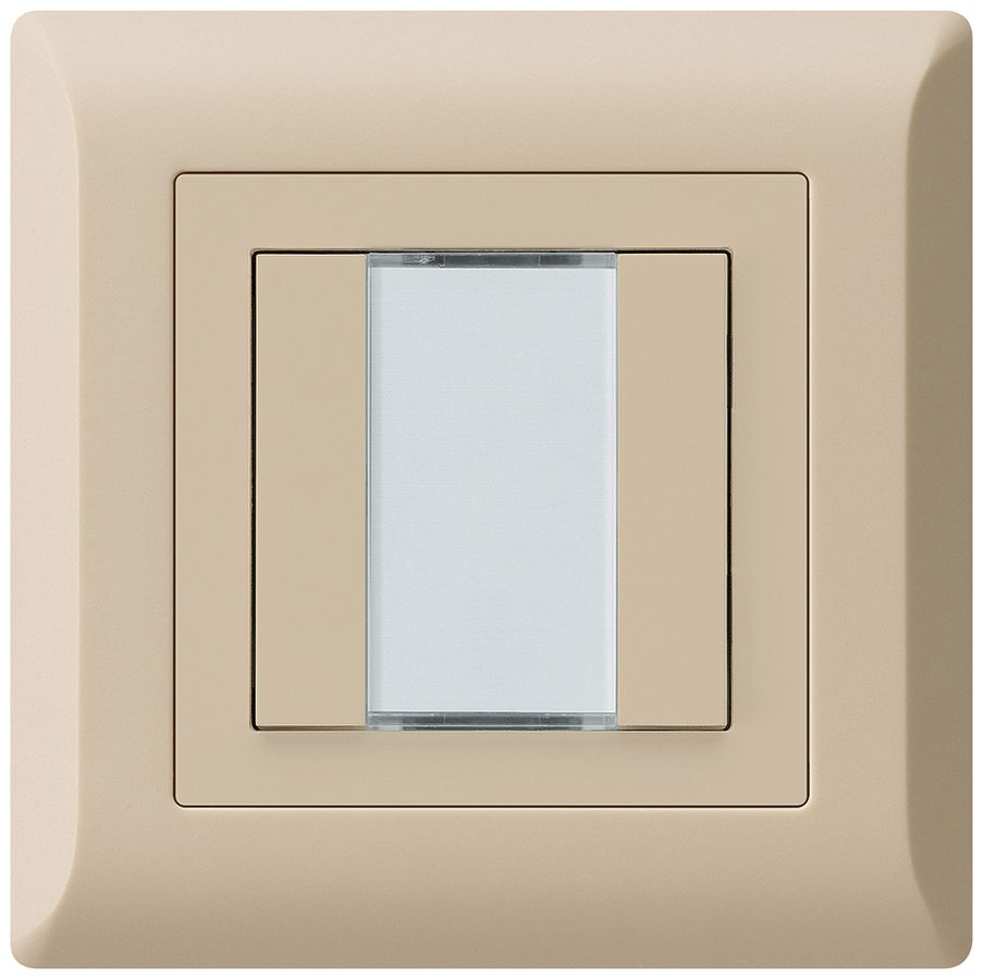 Poussoir ENC kallysto.line KNX 2×s/e-link beige