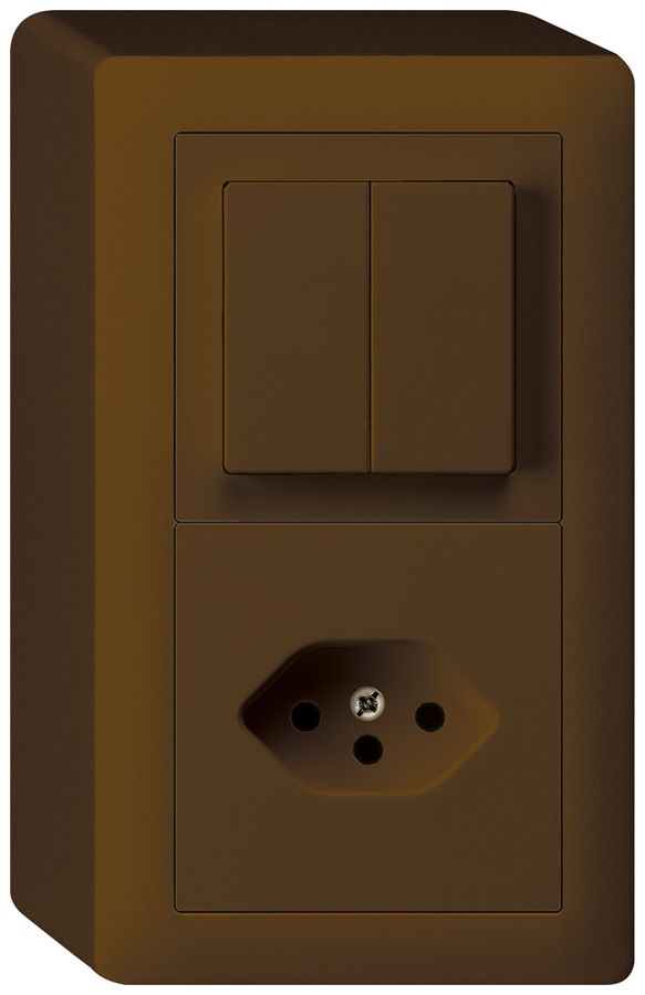 Combinazione AP I-I 1/1L+T13 marrone kallysto