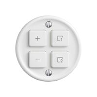 Montageset STANDARDdue Wiser SNAPFIX® f.Dimmer 1K Szene 4 Tasten ws