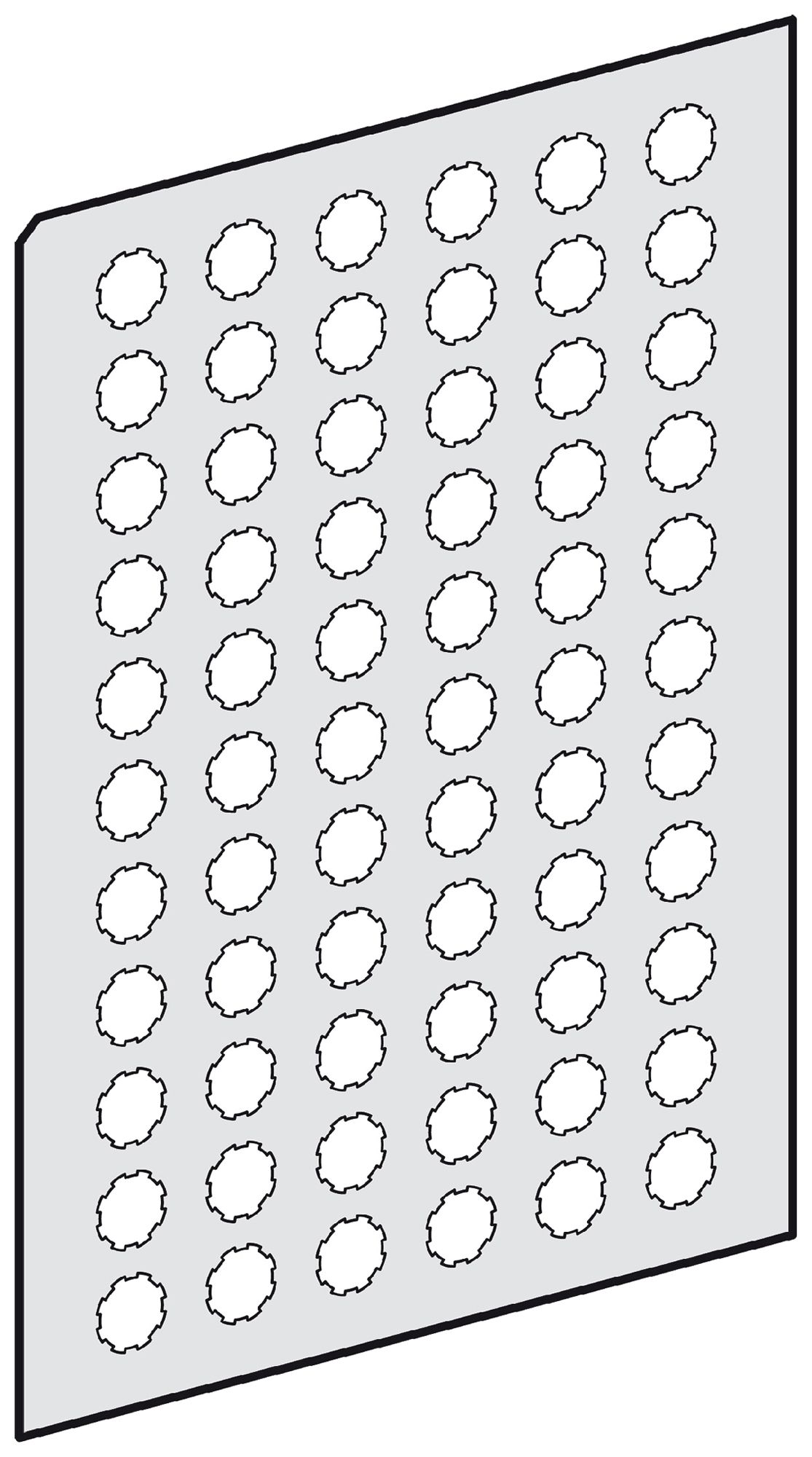 Plaquette Schneider Electric ronde flèche verticale