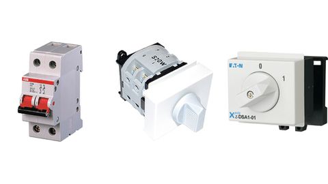 Steuerschalter, Indikatoren