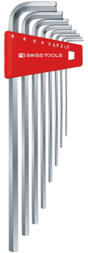 Set di chiavi esagonali a L PB 211 H-10 1.5, 2, 2.5, 3, 4, 5, 6, 8, 10