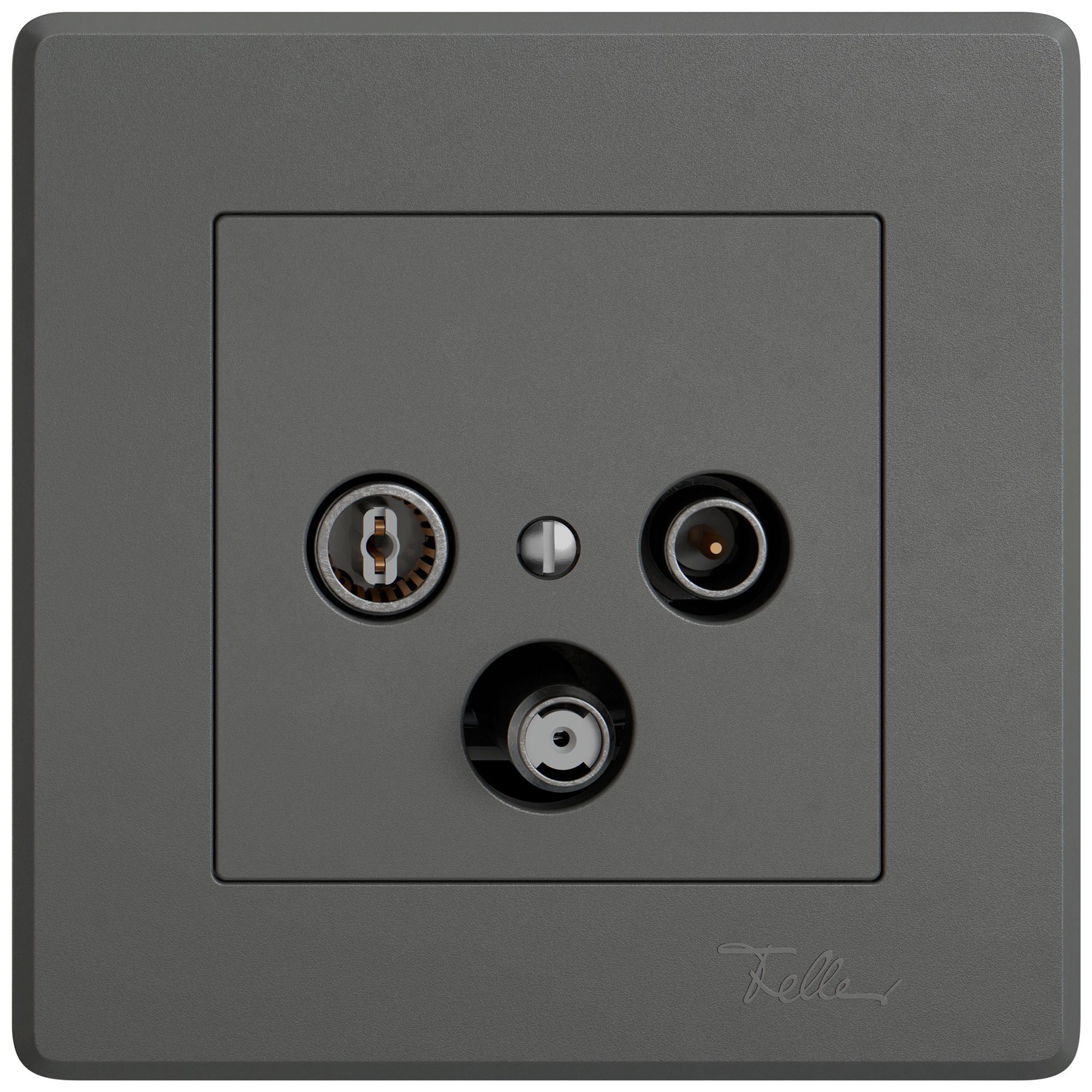 Prise antenne ENC TV-R-SAT EDIZIO.liv SNAPFIX® DB52 prise de dérivation grf