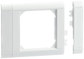 Rahmenblende Tehalit CH modular halogenfrei, 80mm, weiss