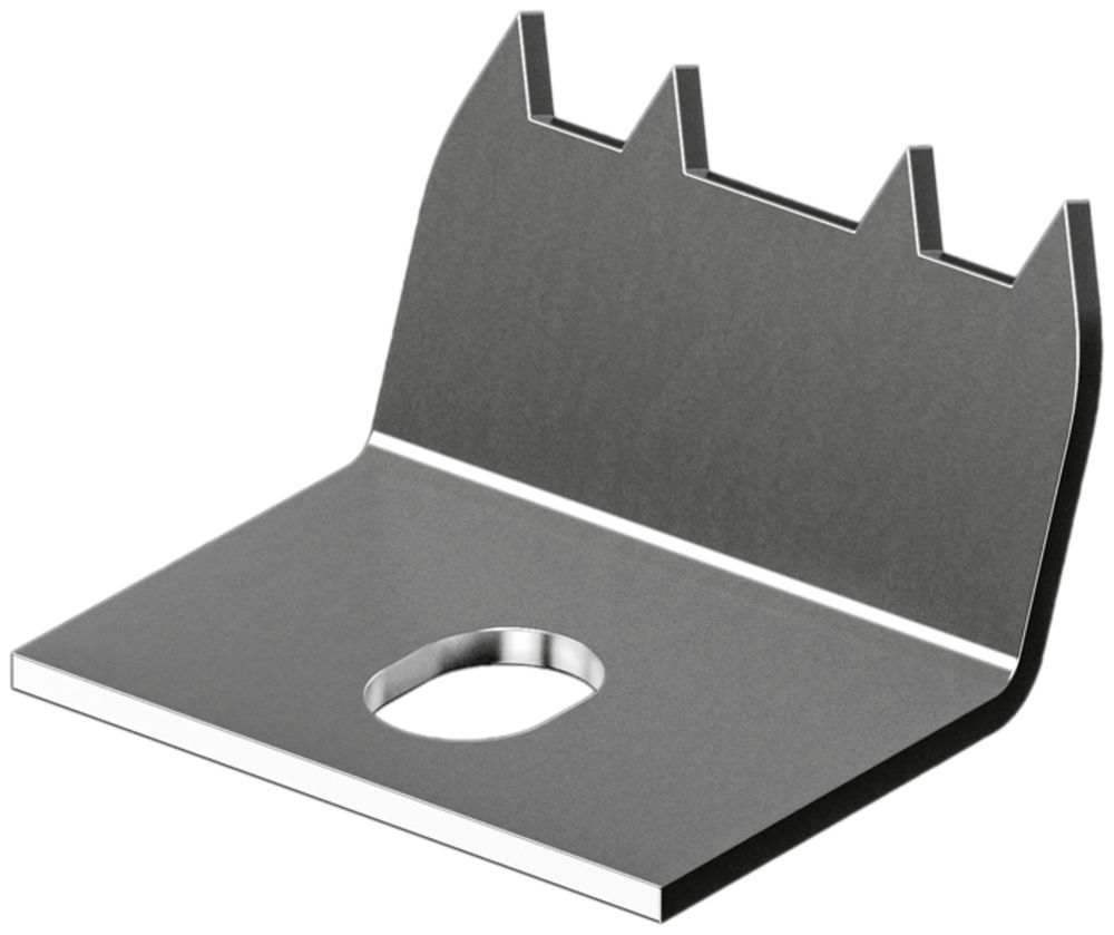 Graffetta di fissagio Rittal KX, p.secondo livello d.montagg.in piccola scatola