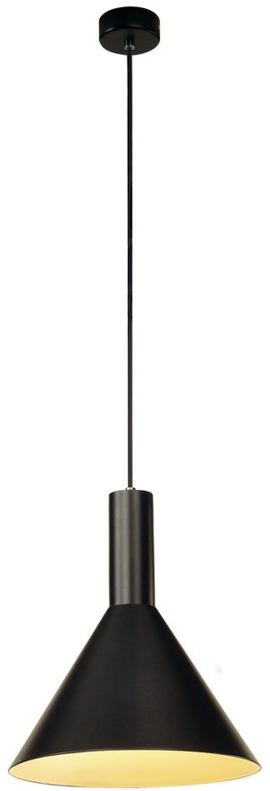 Lampada a sospensione SLV PHELIA E27 23W Ø275×320mm IP20 nero