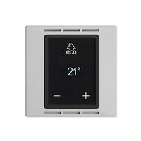 Termostato ambiente EDIZIOdue F grigio chiaro, con display, riscald.pavim.