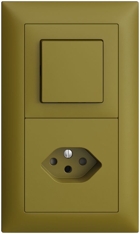 UP-Kombination EDIZIOdue 2×1 3/1L +T13 olive