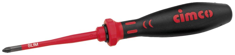 Kreuzschraubenzieher CIMCO Pozidriv SLIM PZ1×100mm, VDE, 10 000V