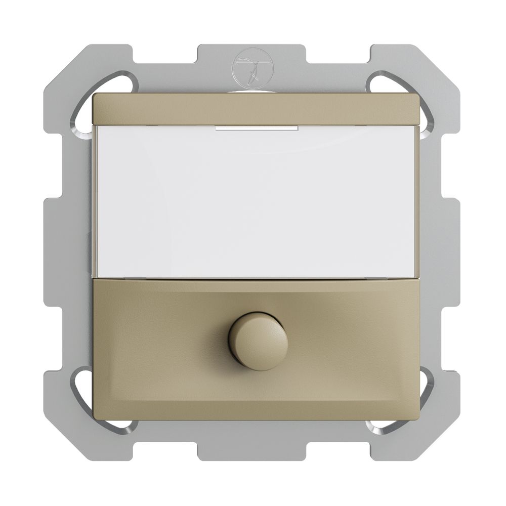 UP-Taster mit Namensschild EDIZIOdue sand