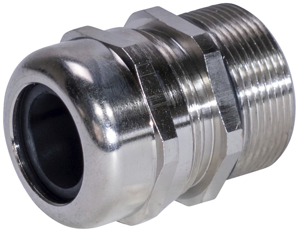 Pressacavo WADI AB, M25 per cavo Ø12…19mm 15mm ottone nichelato IP68